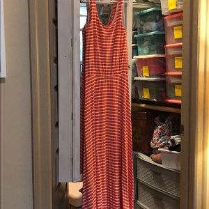 Striped Maxi Dress